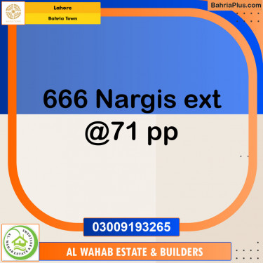 Residential Plot for Sale in Bahria Town, Lahore - (BP-136989)