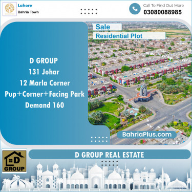 Residential Plot for Sale in Bahria Town, Lahore - (BP-137180)