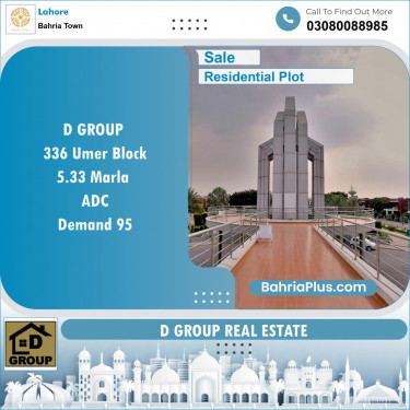 Residential Plot for Sale in Bahria Town, Lahore - (BP-137185)