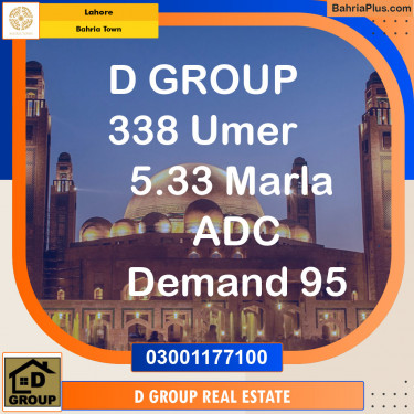 Residential Plot for Sale in Bahria Town, Lahore - (BP-137195)