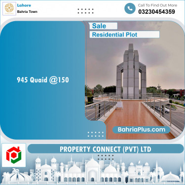 Residential Plot for Sale in Bahria Town, Lahore - (BP-137346)