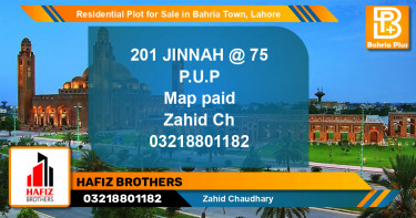 Residential Plot for Sale in Bahria Town, Lahore - (BP-137508)