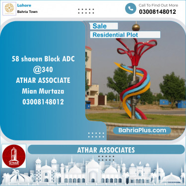 Residential Plot for Sale in Bahria Town, Lahore - (BP-137707)