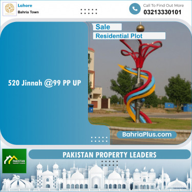 Residential Plot for Sale in Bahria Town, Lahore - (BP-137895)