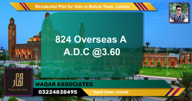 Residential Plot for Sale in Bahria Town, Lahore - (BP-137916)