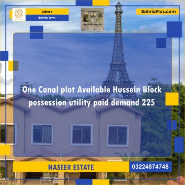 Residential Plot for Sale in Bahria Town, Lahore - (BP-137991)