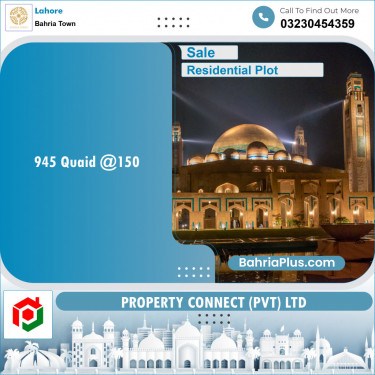 Residential Plot for Sale in Bahria Town, Lahore - (BP-138026)