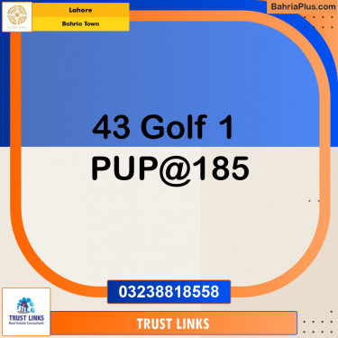 Residential Plot for Sale in Bahria Town, Lahore - (BP-138054)