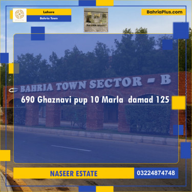 Residential Plot for Sale in Bahria Town, Lahore - (BP-138156)