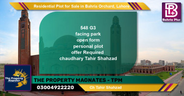 Residential Plot for Sale in Bahria Orchard, Lahore - (BP-138739)