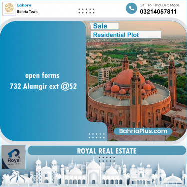 Residential Plot for Sale in Bahria Town, Lahore - (BP-138809)