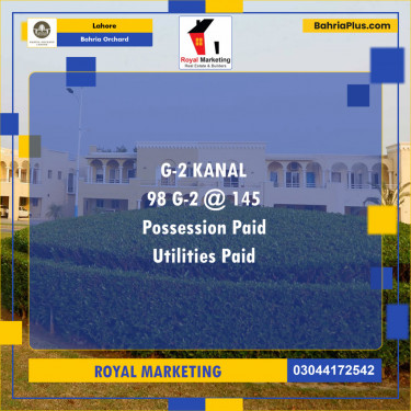 Residential Plot for Sale in Bahria Orchard, Lahore - (BP-139180)