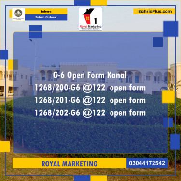 Residential Plot for Sale in Bahria Orchard, Lahore - (BP-139188)