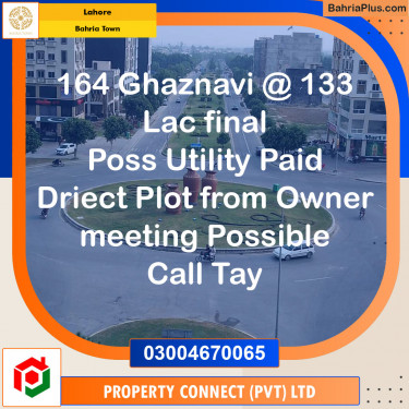 Residential Plot for Sale in Bahria Town, Lahore - (BP-139404)
