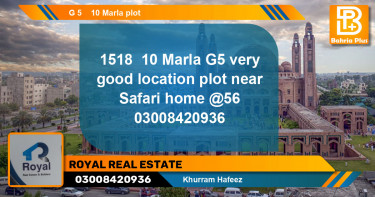 Residential Plot for Sale in Bahria Orchard, Lahore - (BP-139424)