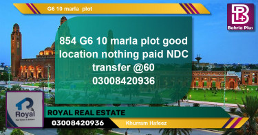 Residential Plot for Sale in Bahria Orchard, Lahore - (BP-139425)