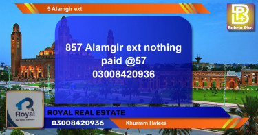 Residential Plot for Sale in Bahria Town, Lahore - (BP-139433)
