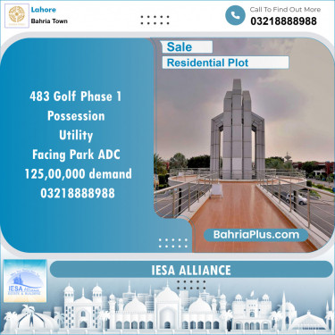 Residential Plot for Sale in Bahria Town, Lahore - (BP-139478)