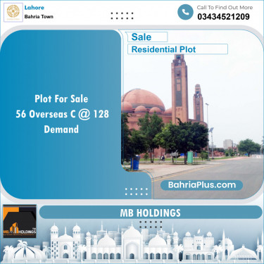 Residential Plot for Sale in Bahria Town, Lahore - (BP-139777)