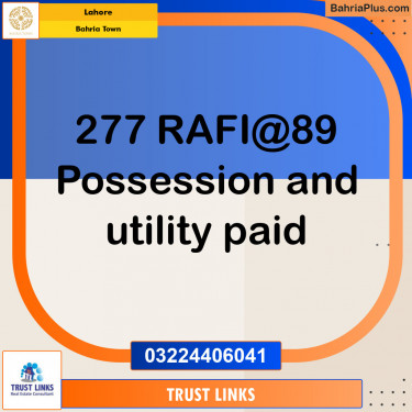 Residential Plot for Sale in Bahria Town, Lahore - (BP-139814)