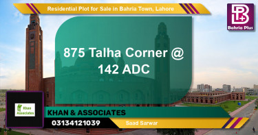 Residential Plot for Sale in Bahria Town, Lahore - (BP-139978)