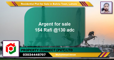 Residential Plot for Sale in Bahria Town, Lahore - (BP-140031)