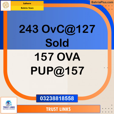 Residential Plot for Sale in Bahria Town, Lahore - (BP-140070)