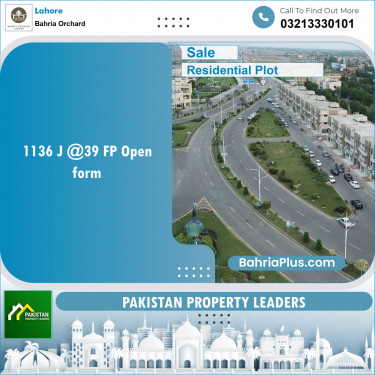 Residential Plot for Sale in Bahria Orchard, Lahore - (BP-140123)