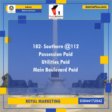 Residential Plot for Sale in Bahria Orchard, Lahore - (BP-140133)