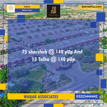 Residential Plot for Sale in Bahria Town, Lahore - (BP-140167)