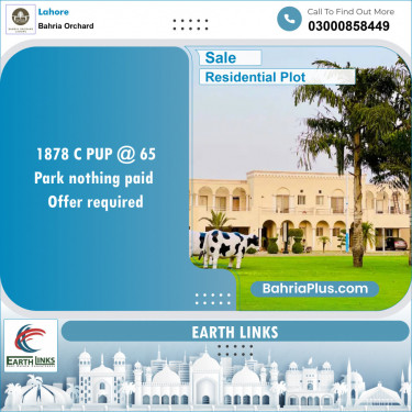 Residential Plot for Sale in Phase 2 - C Block -  Bahria Orchard, Lahore - (BP-140189)