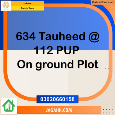 Residential Plot for Sale in Bahria Town, Lahore - (BP-140197)