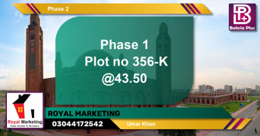 Residential Plot for Sale in Bahria Orchard, Lahore - (BP-140442)