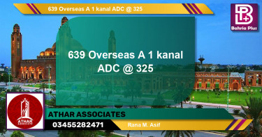 Residential Plot for Sale in Bahria Town, Lahore - (BP-140504)