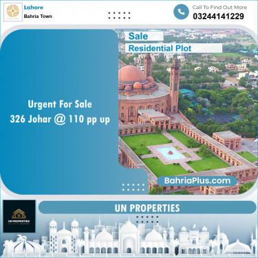 Residential Plot for Sale in Bahria Town, Lahore - (BP-140670)