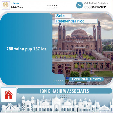 Residential Plot for Sale in Bahria Town, Lahore - (BP-140693)