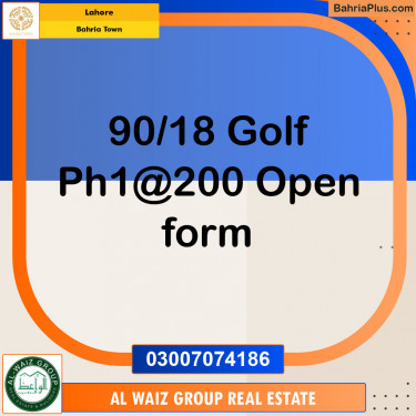 Residential Plot for Sale in Bahria Town, Lahore - (BP-140694)