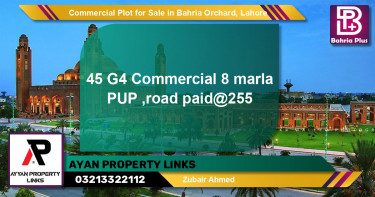 Commercial Plot for Sale in Bahria Orchard, Lahore - (BP-140782)
