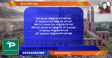 Residential Plot for Sale in Bahria Town, Lahore - (BP-140853)