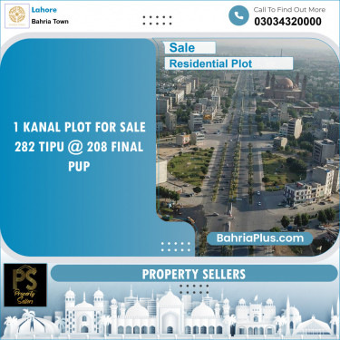 Residential Plot for Sale in Bahria Town, Lahore - (BP-141348)