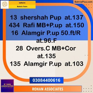 Residential Plot for Sale in Bahria Town, Lahore - (BP-141422)