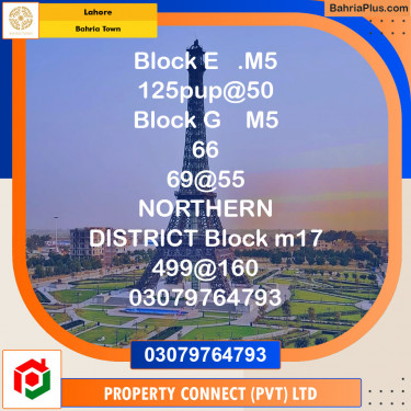 Residential Plot for Sale in Bahria Town, Lahore - (BP-141511)