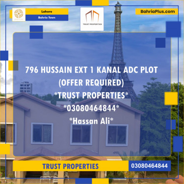 Residential Plot for Sale in Bahria Town, Lahore - (BP-141554)