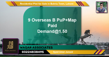 Residential Plot for Sale in Bahria Town, Lahore - (BP-141611)