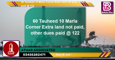 Residential Plot for Sale in Bahria Town, Lahore - (BP-141682)