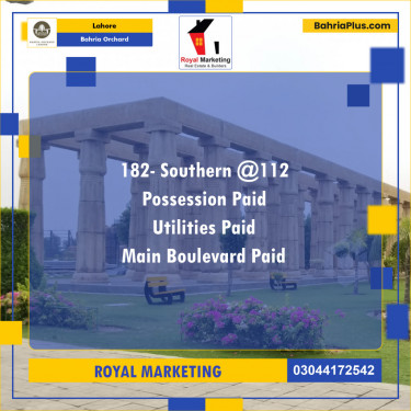 Residential Plot for Sale in Bahria Orchard, Lahore - (BP-141756)