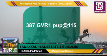 Residential Plot for Sale in Bahria Town, Lahore - (BP-142056)