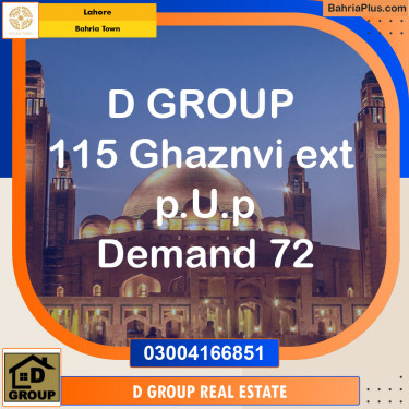 Residential Plot for Sale in Bahria Town, Lahore - (BP-142350)