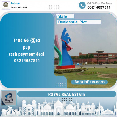 Residential Plot for Sale in Bahria Orchard, Lahore - (BP-142771)