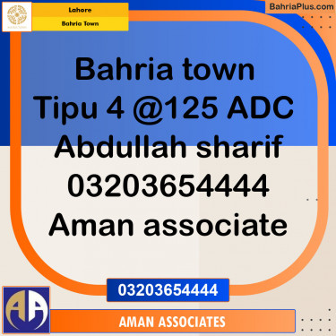 Residential Plot for Sale in Bahria Town, Lahore - (BP-142945)